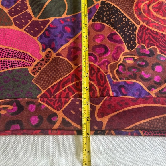 NWT Size XL FARM RIO Hidden Animals Beaded Balls Crewneck Cotton Sweatshirt Boho - Picture 8 of 12